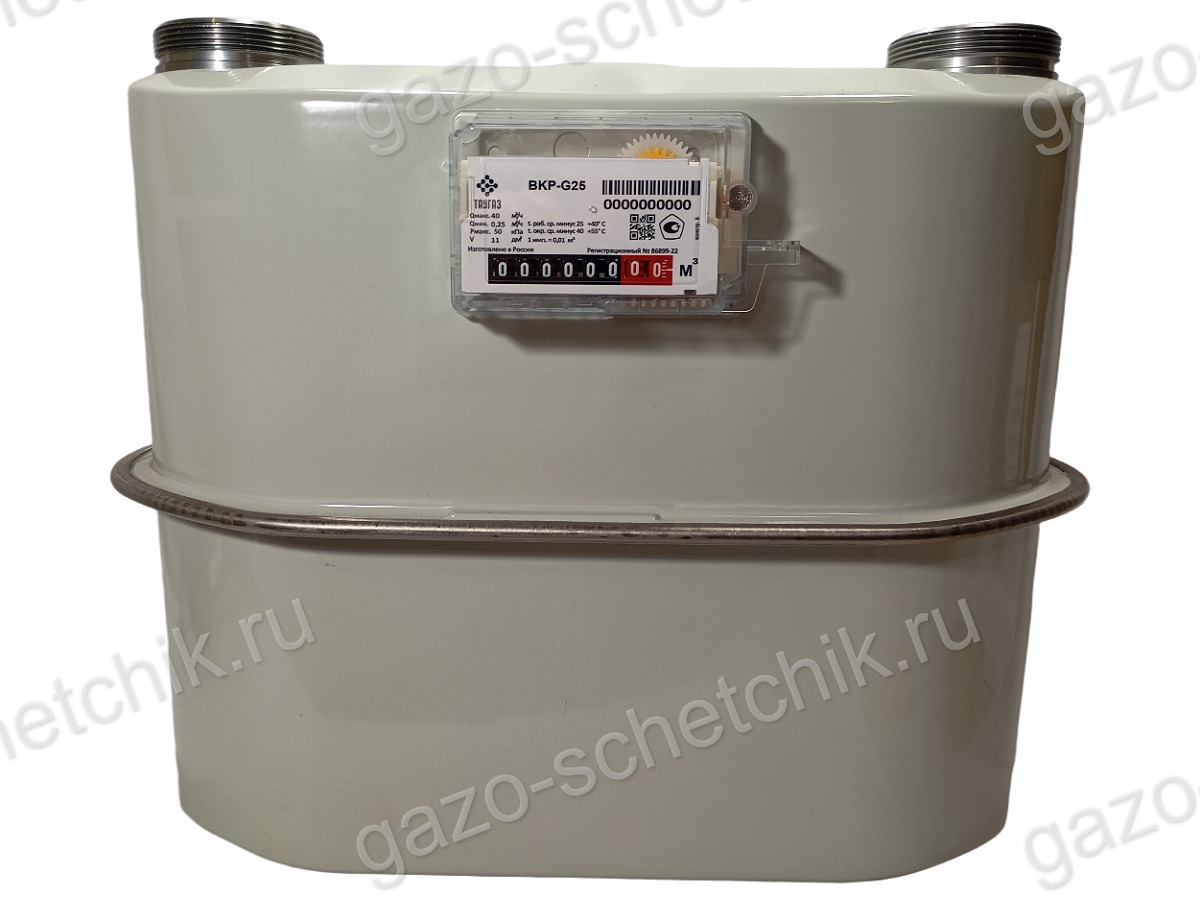 Газовый счетчик ВКР G25 Газовый счетчик ВКР G25