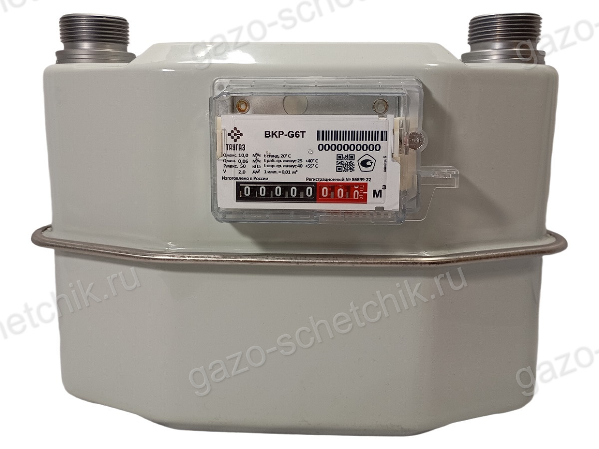 Газовый счетчик BKP G6T Газовый счетчик BKP G6T